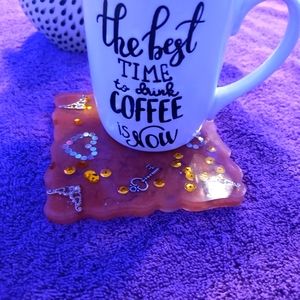 Unique coaster set handmade